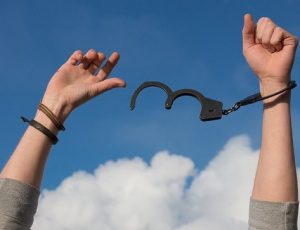handcuffs freedom 300x230 - 4 Myths You Might Have About Addiction
